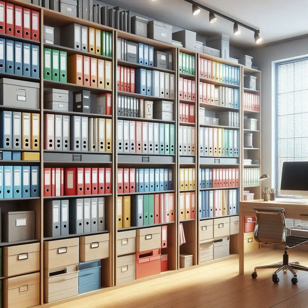 Büro organisieren Ablagesystem Papierkram