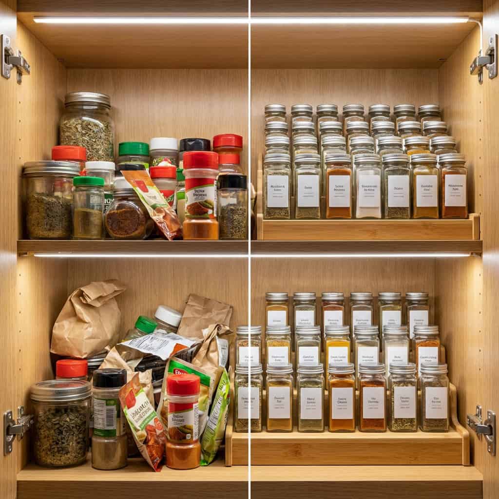 Gewürze platzsparend